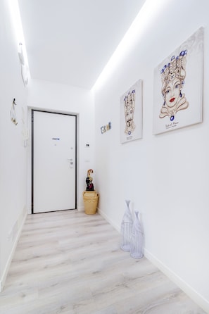 Interior entrance