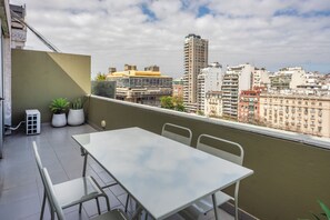Familienapartment, Flussblick | Blick auf die Stadt