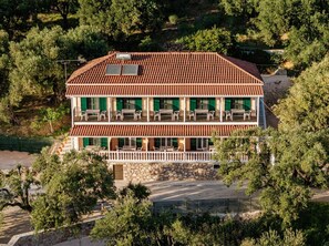 Fassade der Unterkunft