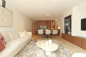 Apartment | Living room - Apartment in Het Zoute Near the Beach (Knokke-Heist)