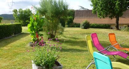 Purple perigord house