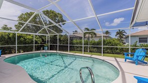 Una piscina climatizada