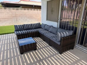 Terrace/patio - New! Pool house near Strip (Las Vegas)