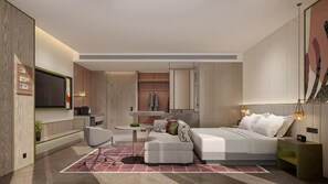 Premium bedding, free minibar, blackout drapes, free WiFi