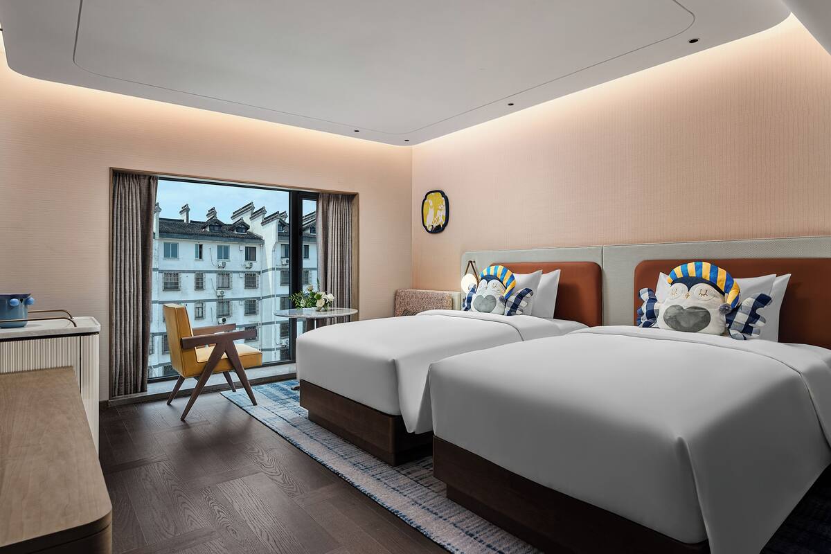 Chambre Standard, 2 lits une place