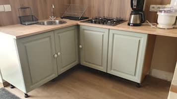 Microwave, oven, stovetop
