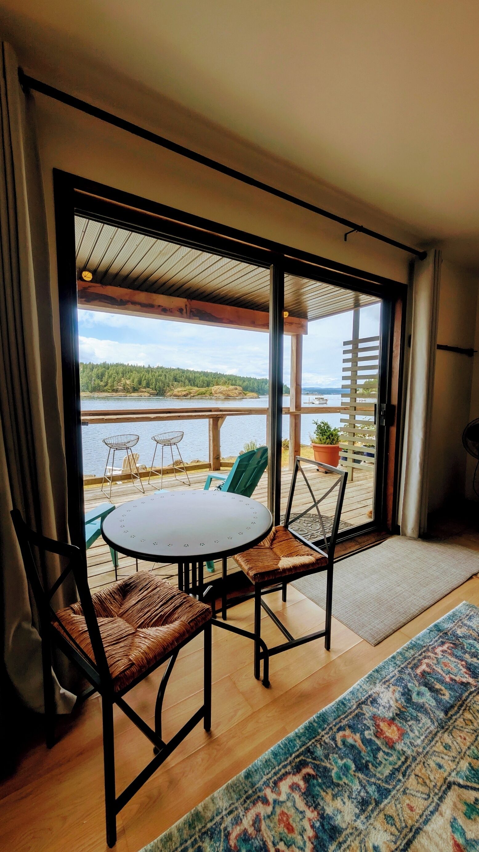 Suite Deluxe, vue océan | Coin séjour