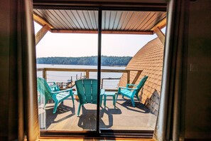 Superior-Chalet, Meerblick | Terrasse/Patio