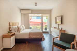 Comfort Studio, City View | Iron/ironing board, cots/infant beds, free WiFi, bed sheets - Studio  Biblioteca Nacional A2A (Buenos Aires)