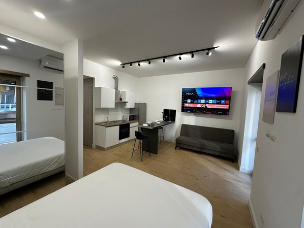 1 chambre, Wi-Fi gratuit, draps fournis