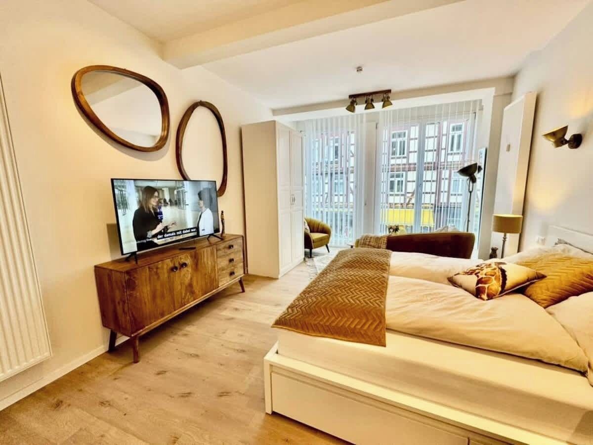 1 bedroom, iron/ironing board, travel cot, WiFi