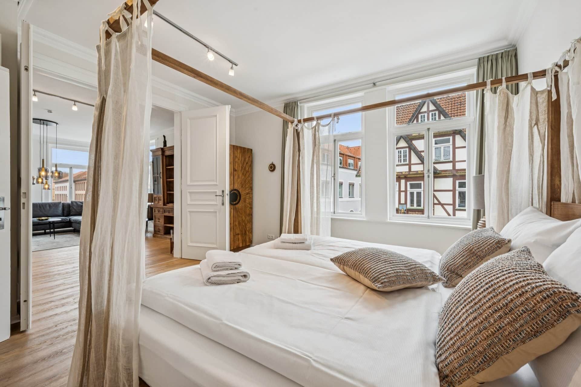 1 slaapkamer, een strijkplank/strijkijzer, wifi, beddengoed