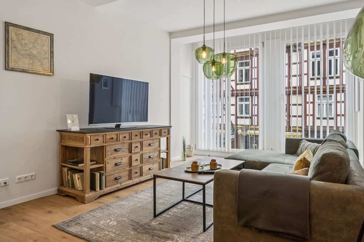 Televisie en een kantoor