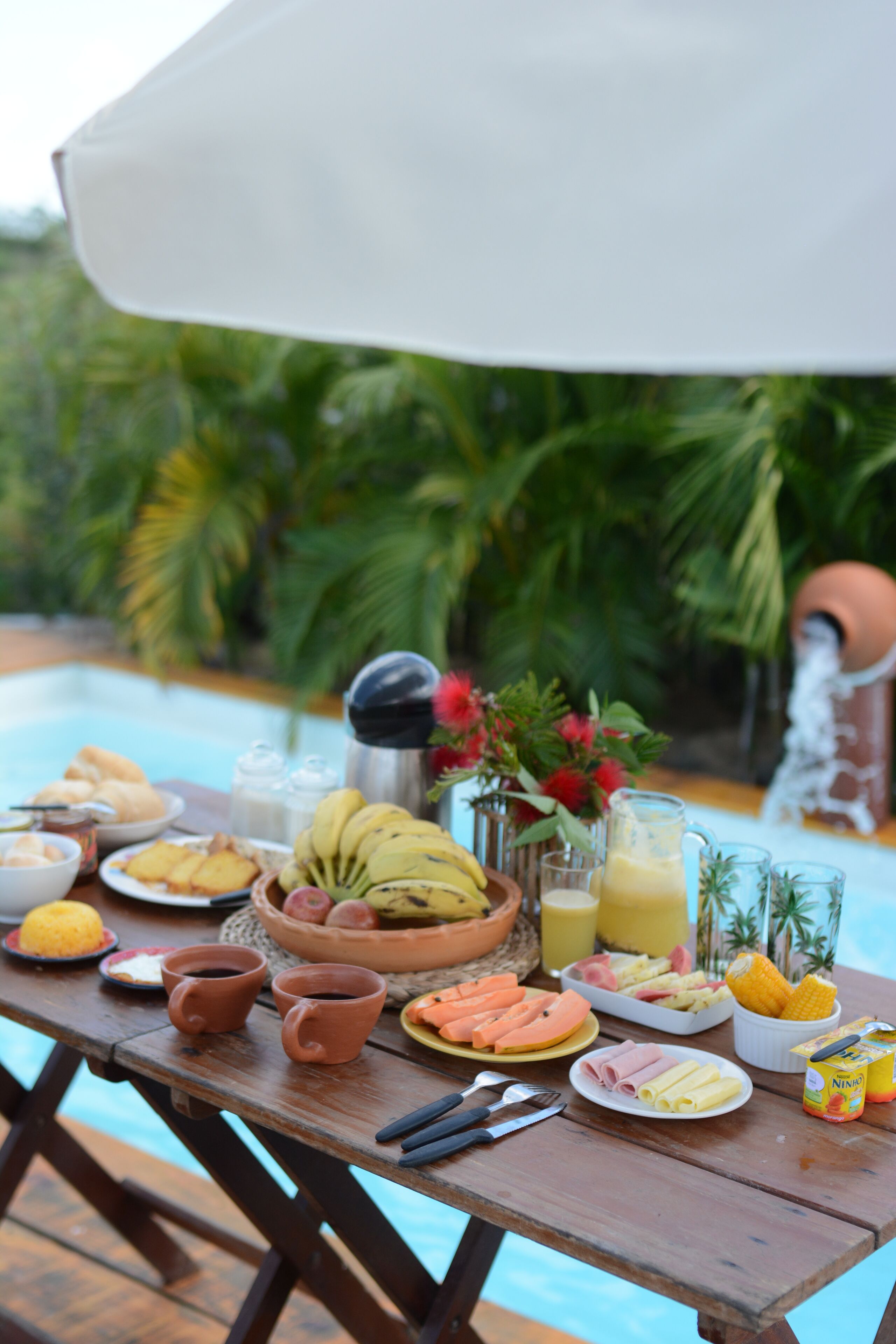 Frokostbuffé er inkludert hver dag