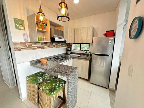 Apartment in La Tebaida with pool, slide, BBQ