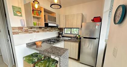 Apartment in La Tebaida with pool, slide, BBQ