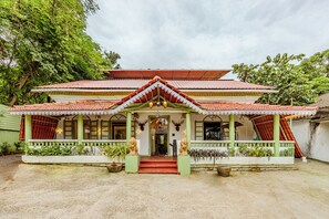Façade de l’hébergement
