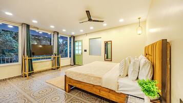 Premium bedding, down duvets, memory-foam beds, individually decorated