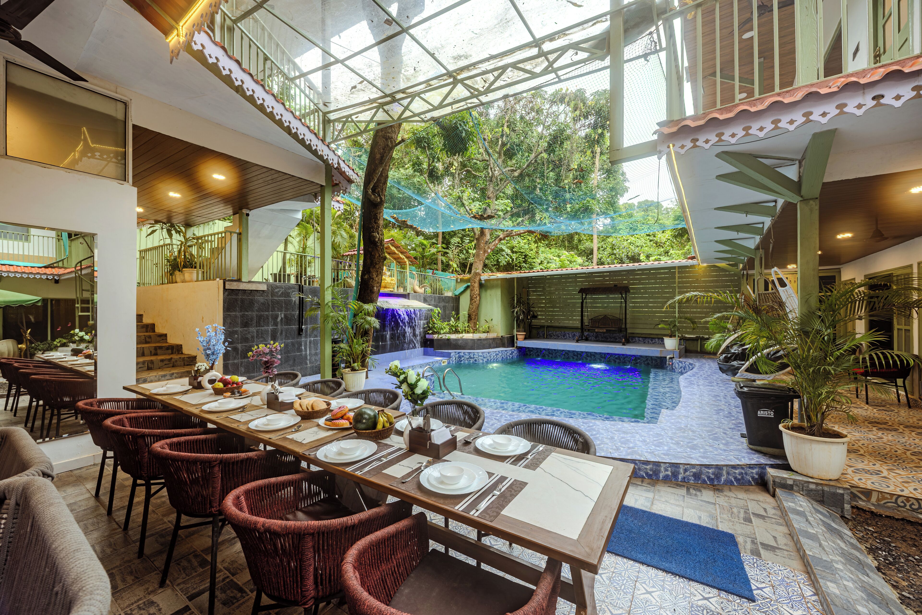 Restaurante al aire libre