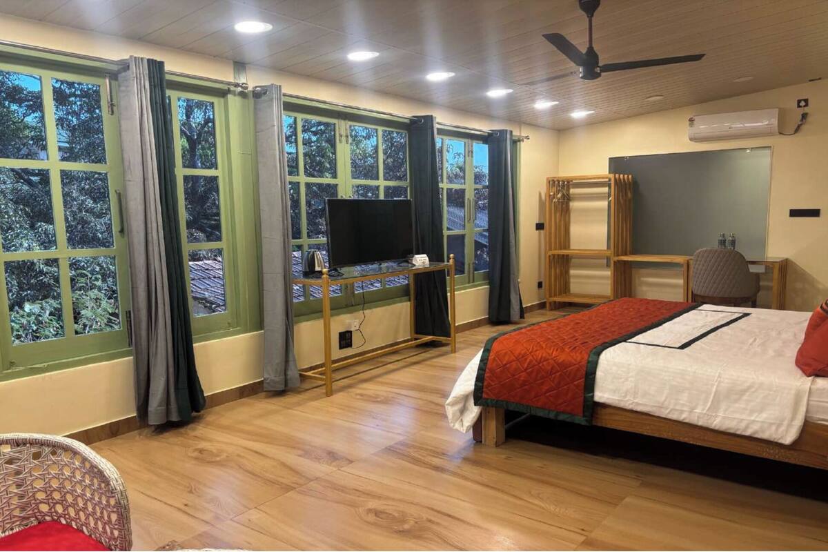 Chambre Premium, balcon, vue piscine
