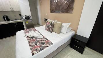 1 habitación, wifi gratis y ropa de cama