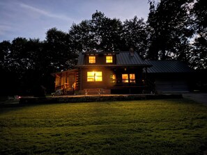Exterior - Secluded 3-bedroom Cabin with Private Pool, Hot Tub, and WiFi near Minerva, Ohio (Kensington)