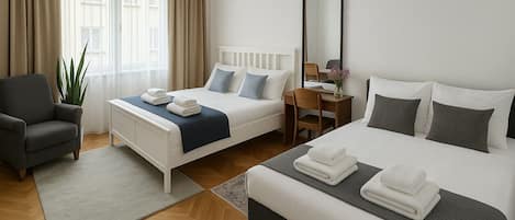 3 Schlafzimmer, Bügeleisen/Bügelbrett, WLAN