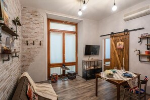 Living area - Civic 65 - Elegance and comfort just steps from Piazza Grande (Arezzo)