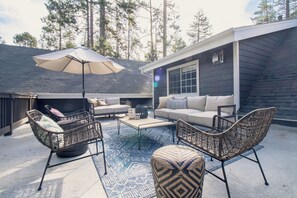 Luksussuite, 2 soverom, fjellutsikt | Terrasse/patio