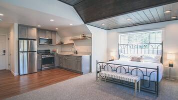 Premium bedding, individually decorated, individually furnished