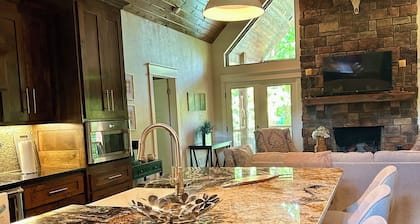 Stunning Riverfront Home Near Cow Shoals with Dock on the Little Red River!!!
