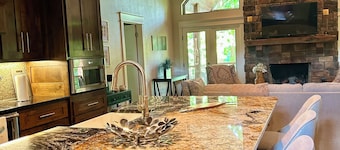 Stunning Riverfront Home Near Cow Shoals with Dock on the Little Red River!!!