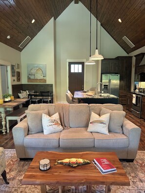 Télévision, cheminée