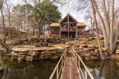 Stunning Riverfront Home Near Cow Shoals with Dock on the Little Red River!!!