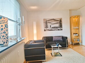 Living area - Chalet an der Bode - Apartment No2 *Kleine Auszeit* at the market place Braunlage (Braunlage)