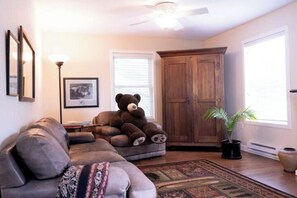 TV connectée, cheminée