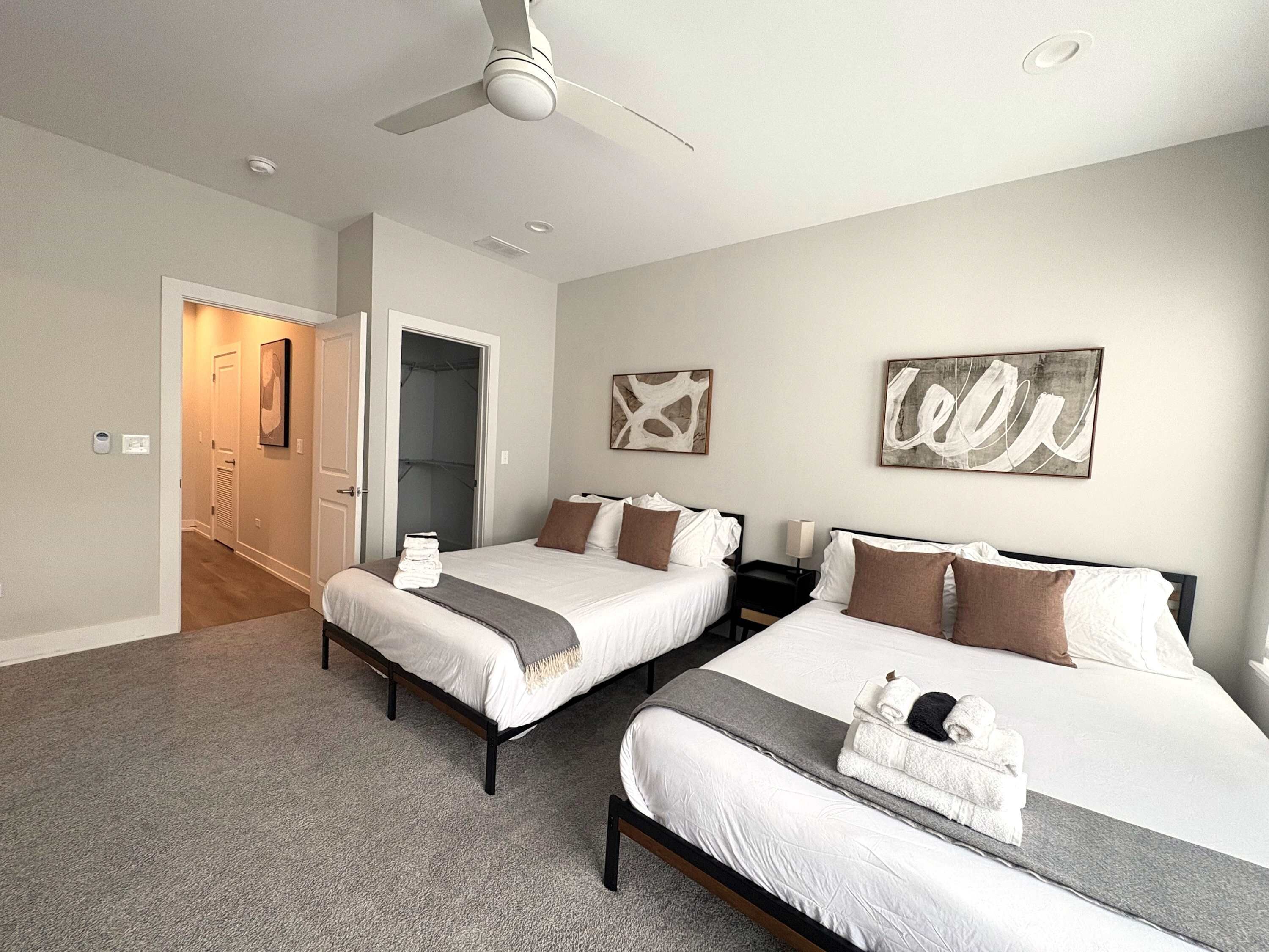 4 bedrooms, iron/ironing board, travel crib, WiFi