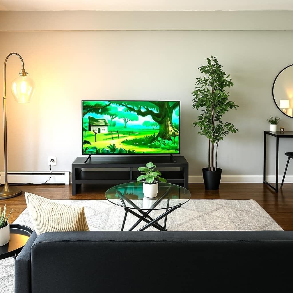 テレビ、書斎 / ワークスペース