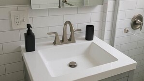 Shower, hair dryer - Lovely 1BR in Evanston (Evanston)