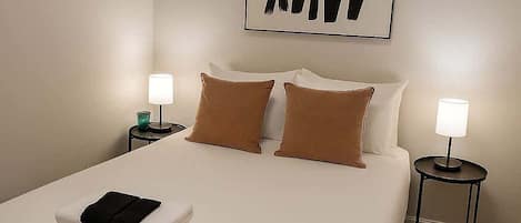 1 bedroom, iron/ironing board, travel cot, WiFi