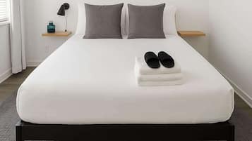 2 bedrooms, iron/ironing board, travel crib, WiFi