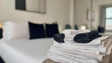 2 bedrooms, iron/ironing board, travel crib, WiFi