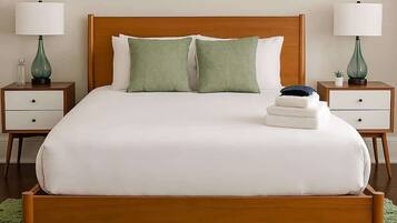 3 bedrooms, iron/ironing board, WiFi, bed sheets