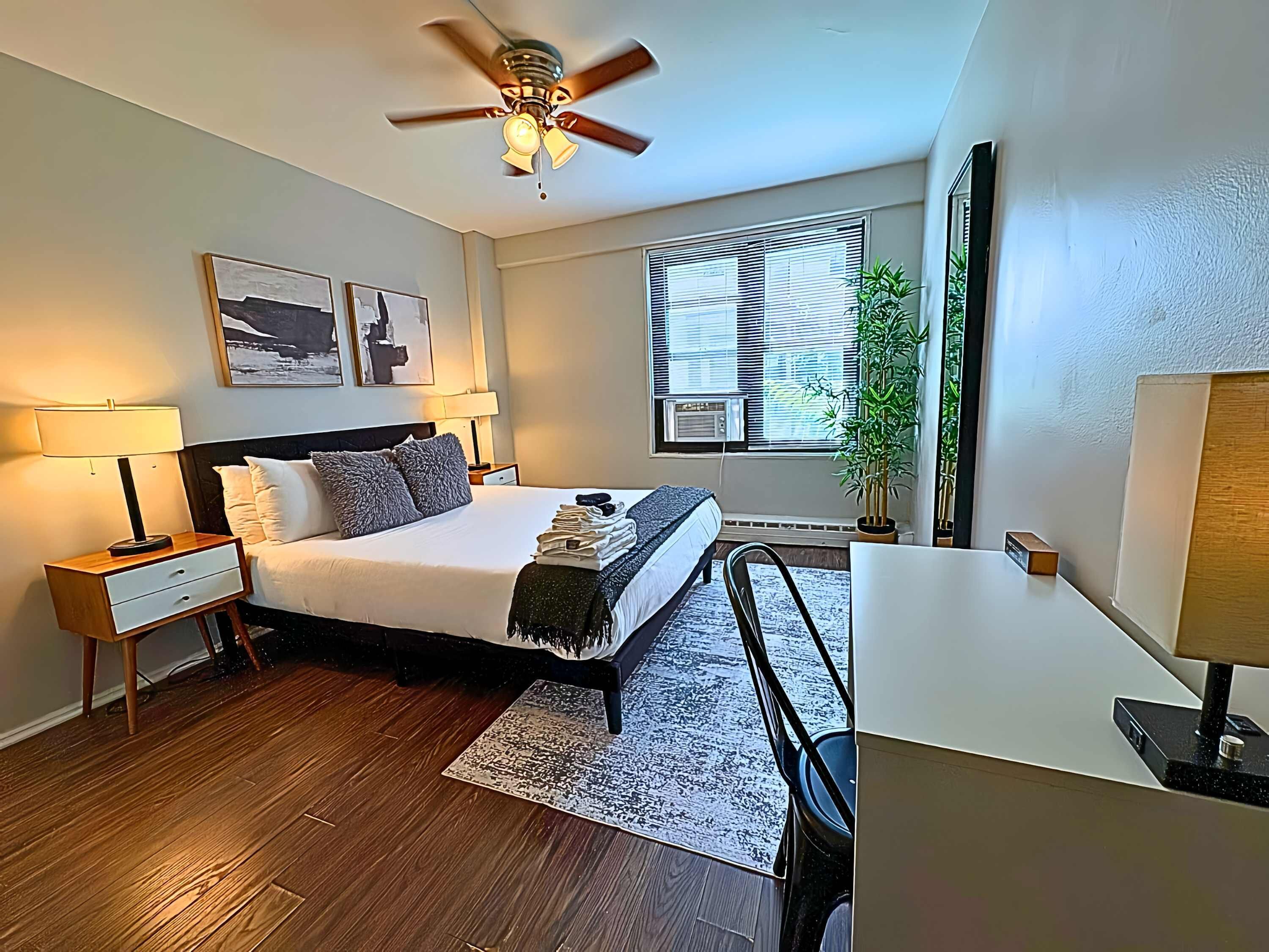 1 bedroom, iron/ironing board, travel cot, WiFi