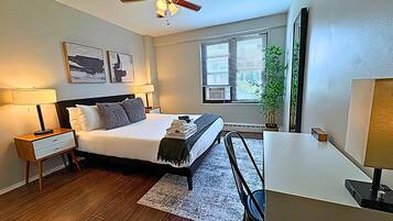 1 bedroom, iron/ironing board, travel cot, WiFi