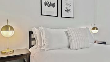 1 bedroom, iron/ironing board, travel crib, WiFi