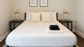 1 bedroom, iron/ironing board, travel crib, WiFi