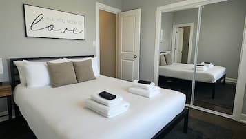 3 bedrooms, iron/ironing board, travel cot, WiFi