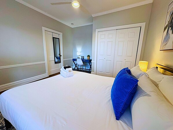 2 bedrooms, WiFi, bed sheets