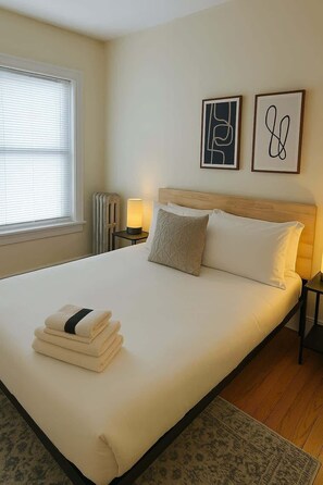 1 bedroom, iron/ironing board, travel cot, WiFi